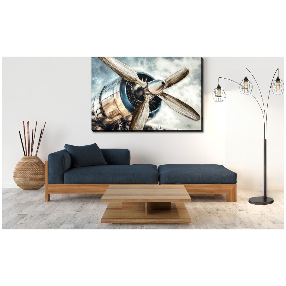 lite brown arc lamp pkg  