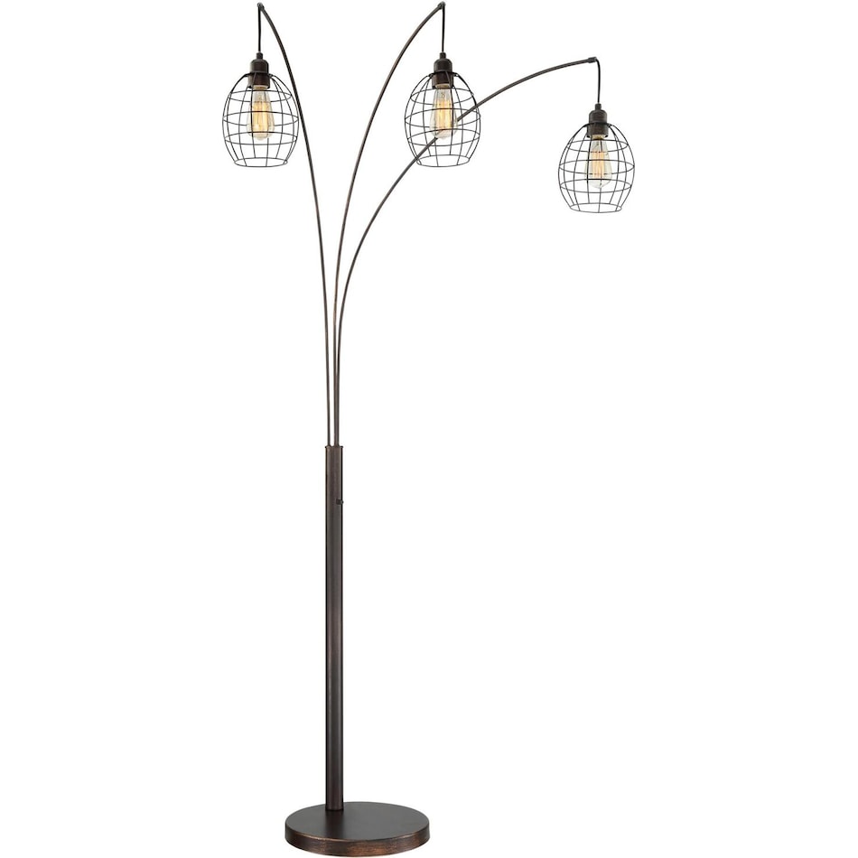 lite brown arc lamp pkg  
