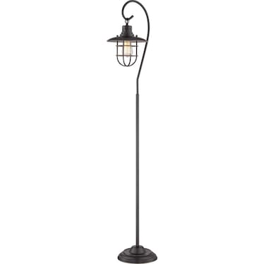 Bronze Lanterna II Floor Lamp 58.5"H with Bulb
