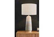 lite cream table lamp   