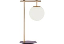 lite gold table lamp   