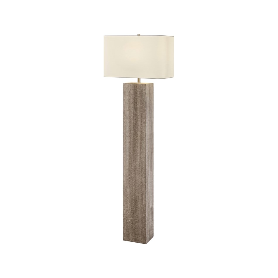 lite grey floor lamp   