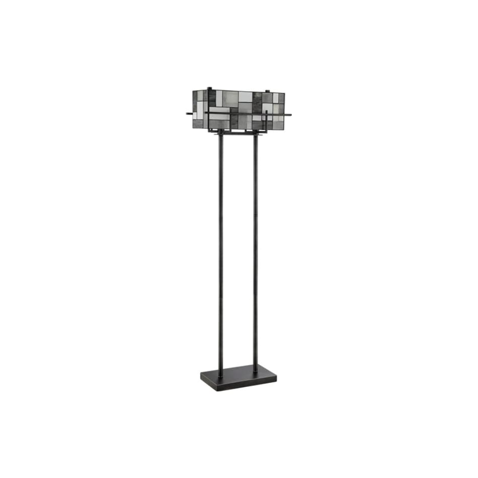 lite grey floor lamp   