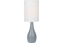 lite grey table lamp   
