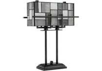 lite grey table lamp   