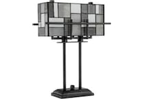 lite grey table lamp   