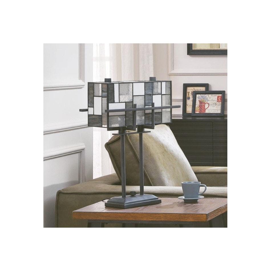 lite grey table lamp   