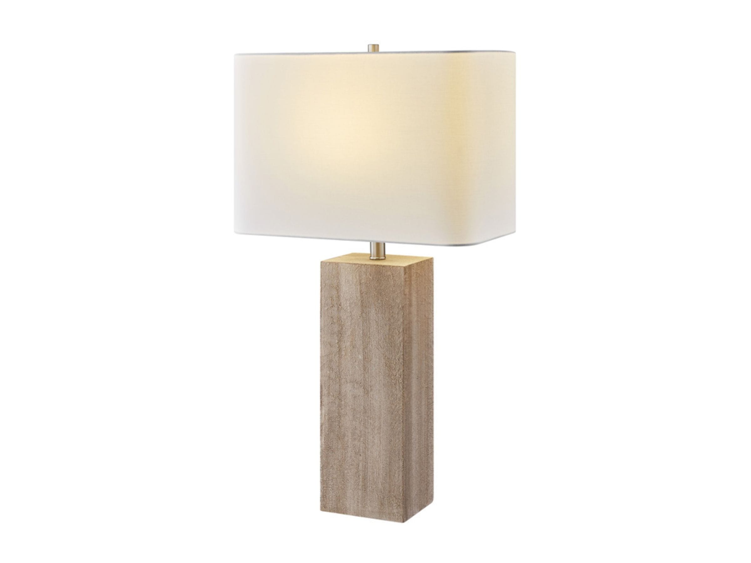 Grey wooden table fashion lamp