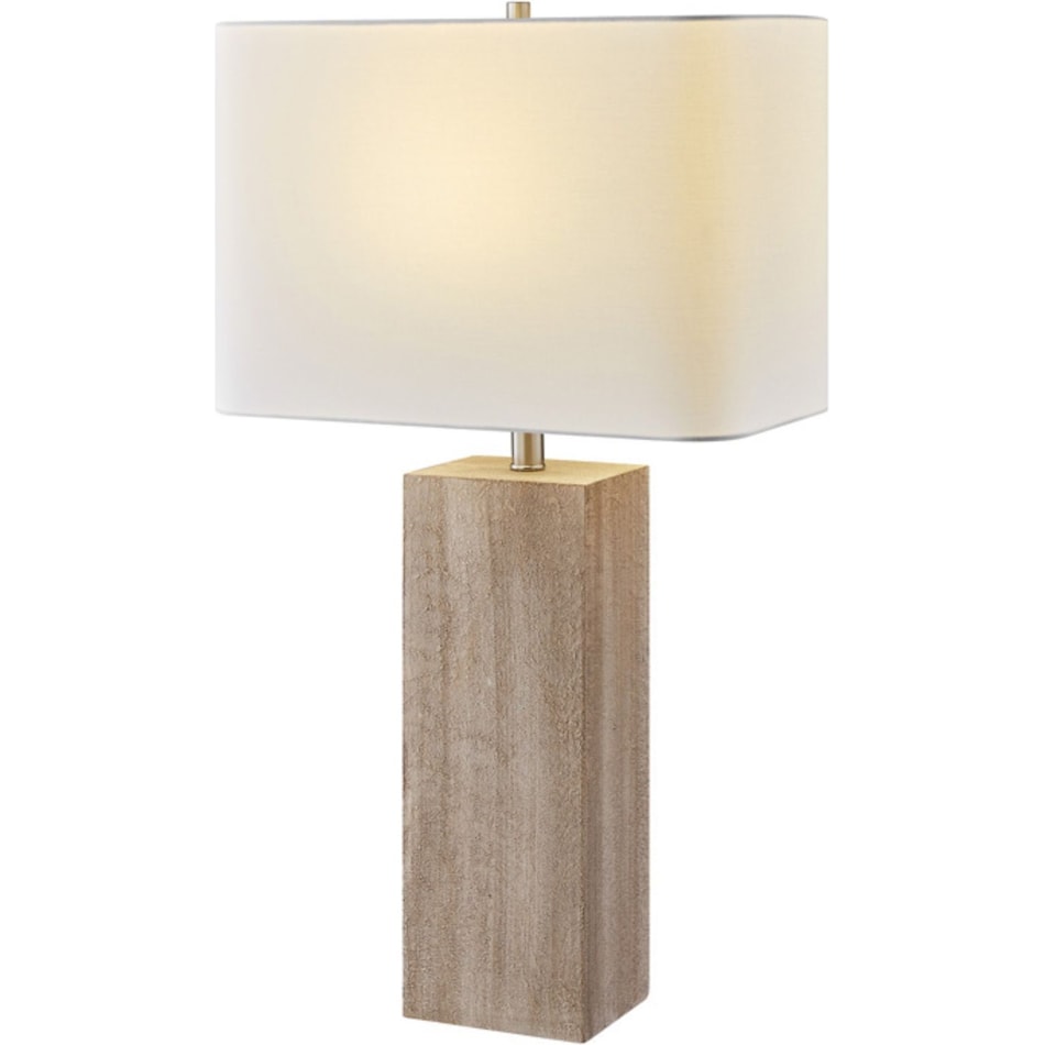 lite grey table lamp   