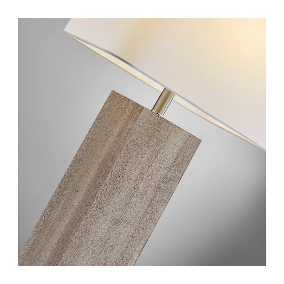 lite grey table lamp   