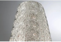 lite silver floor lamp   