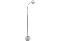 lite silver floor lamp   
