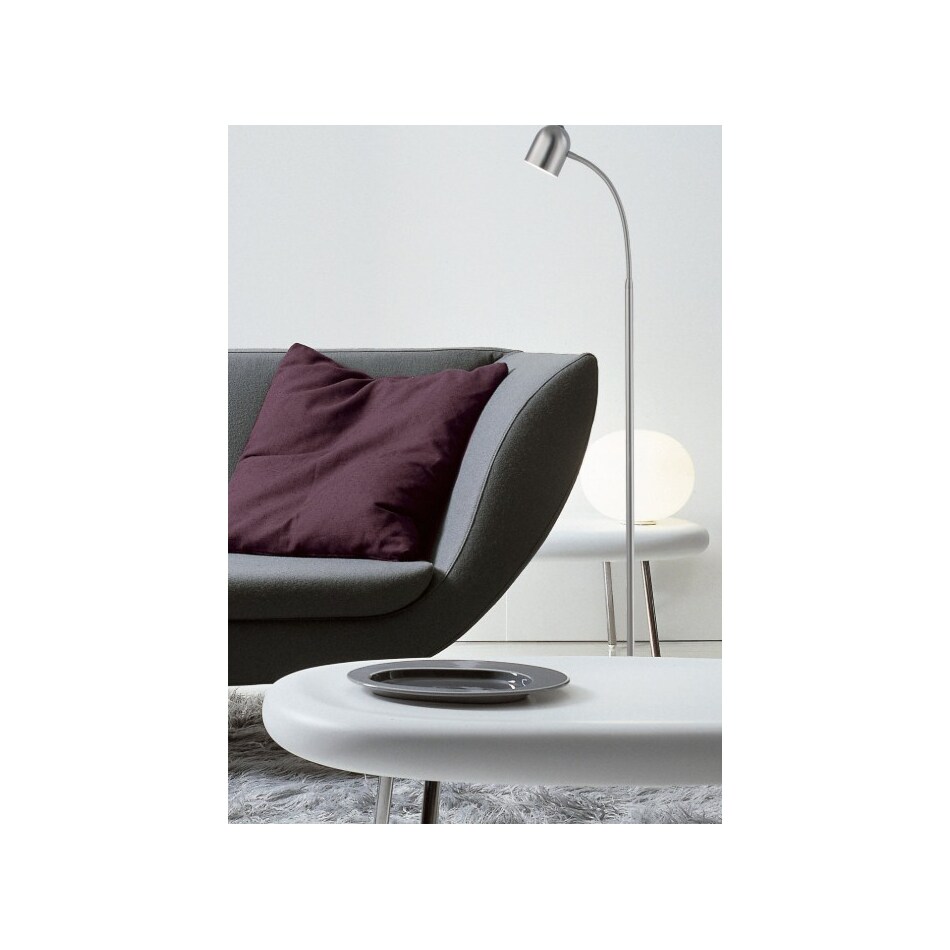 lite silver floor lamp   