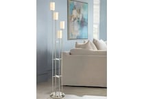 lite silver floor lamp   