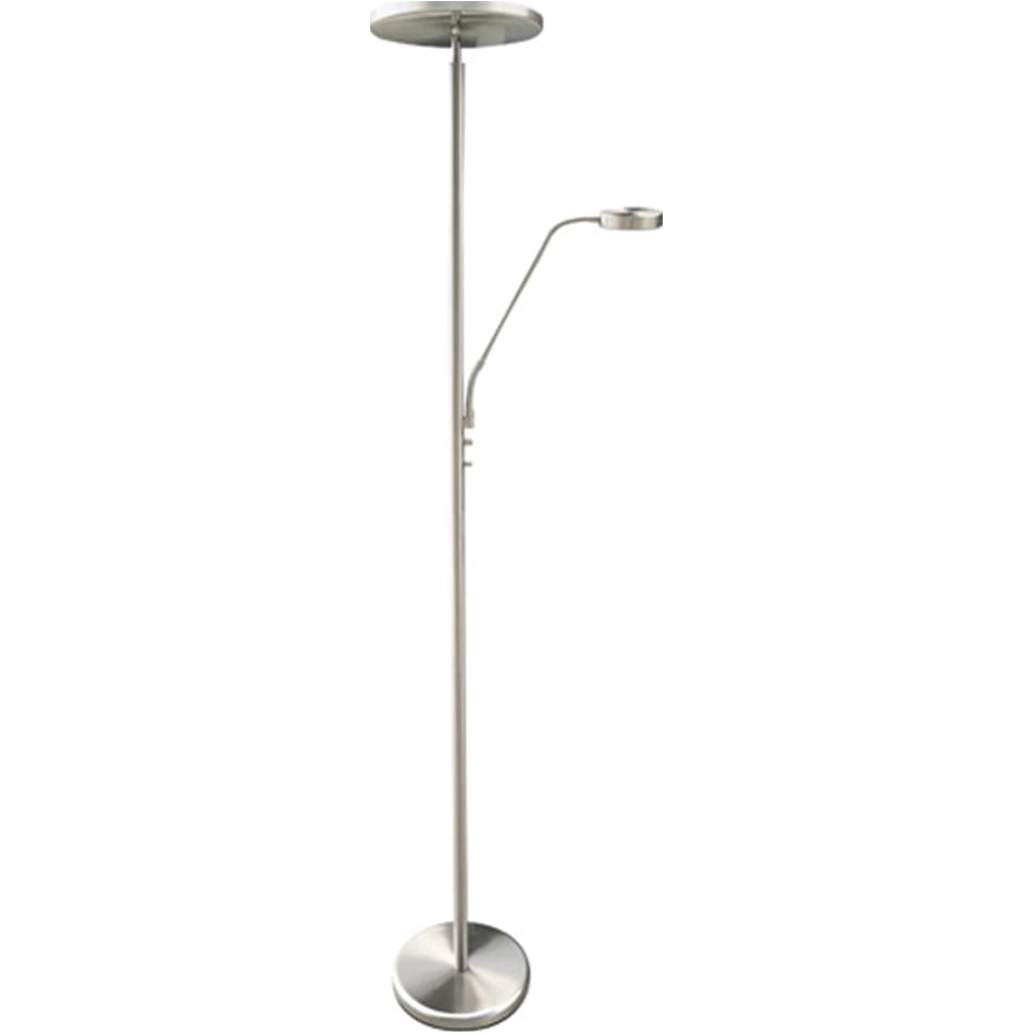 lite silver torchiere   
