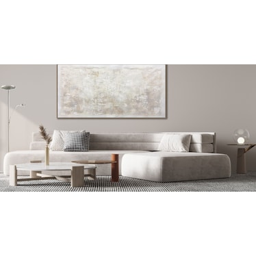 Brushed Nickel With Reading Light LED Torchiere 72"H