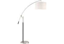 lite white arc lamp   