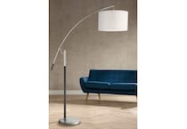 lite white arc lamp   