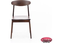 lj gascho furniture co inch standard seat height side chair  image   