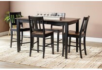 lj gascho furniture co inch counter height rectangle lifestyle image   