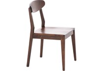 lj gascho furniture co auburn m  inch standard seat height side chair   