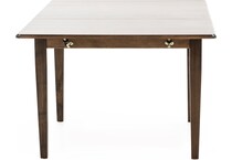 lj gascho furniture co brown inch standard height rectangle pa  