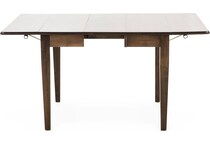 lj gascho furniture co brown inch standard height rectangle pa  