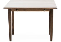 lj gascho furniture co brown inch standard height rectangle pa  