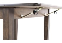 lj gascho furniture co brown inch standard height rectangle pa  