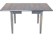 lj gascho furniture co brown inch standard height rectangle   