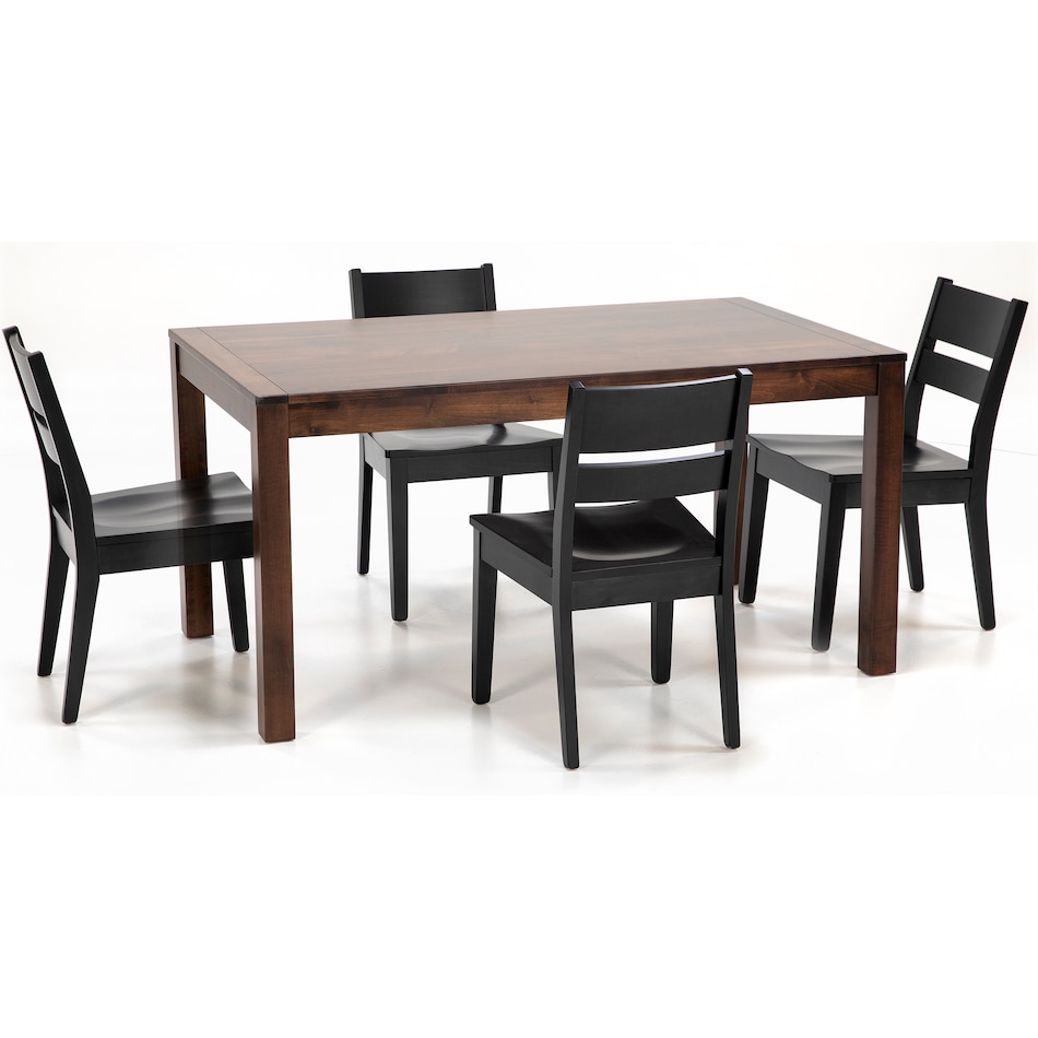 lj gascho furniture co brown inch standard height rectangle pkg  