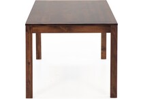 lj gascho furniture co brown inch standard height rectangle pkg  