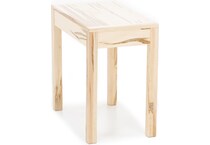 lj gascho furniture co brown chairside table prk  