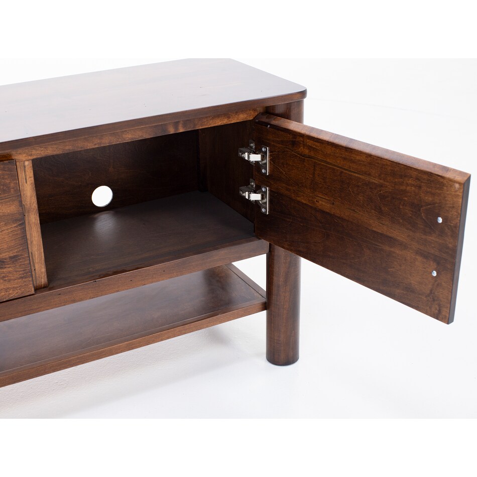lj gascho furniture co brown console rds  