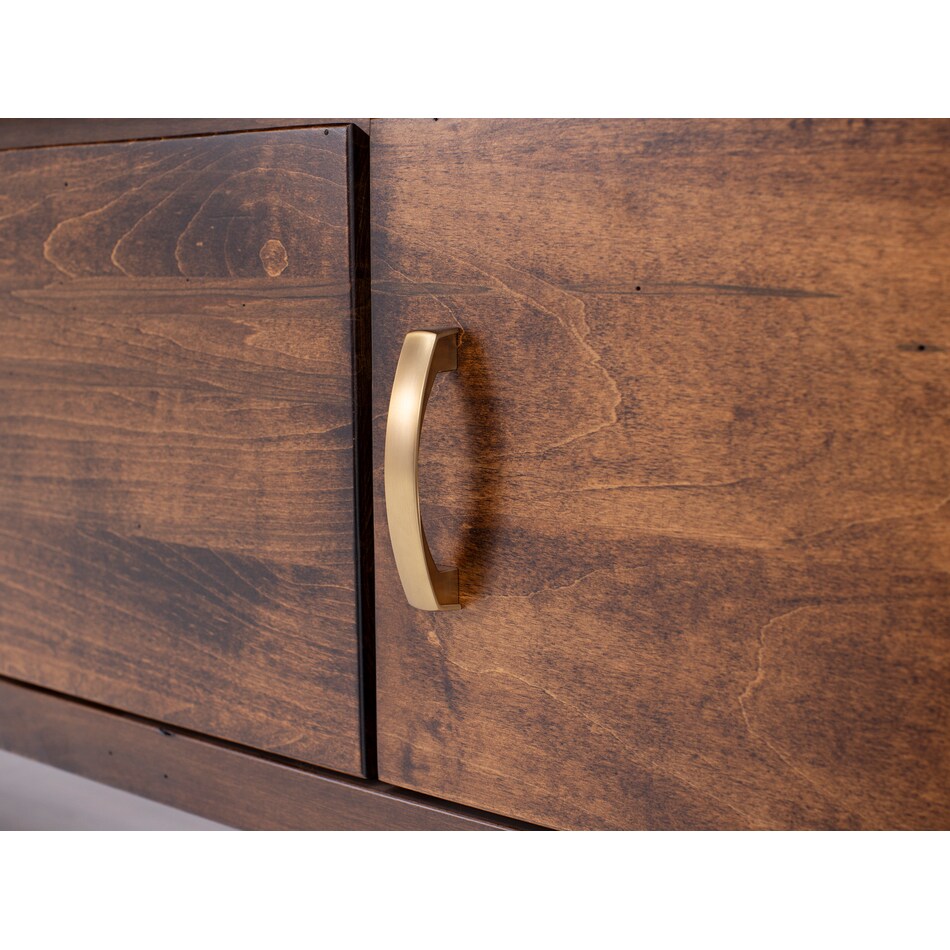 lj gascho furniture co brown console rds  