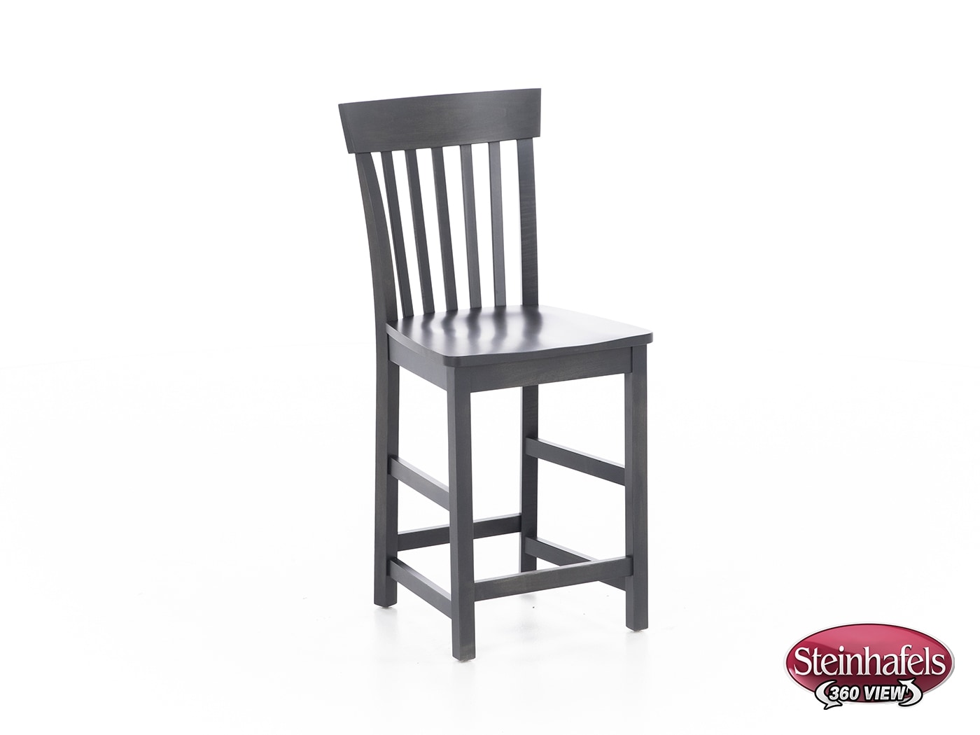 lj gascho furniture co grey  inch counter seat height stool  image   