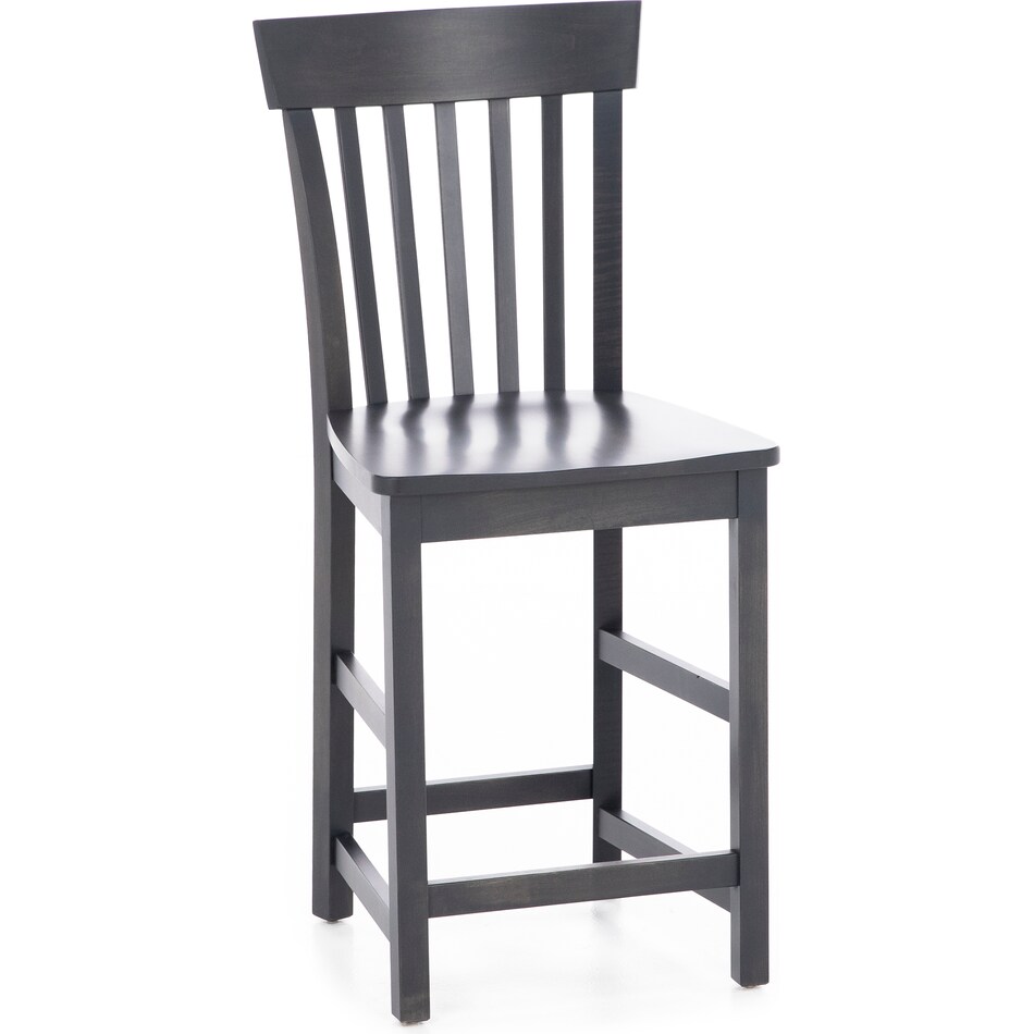 lj gascho furniture co grey  inch counter seat height stool   