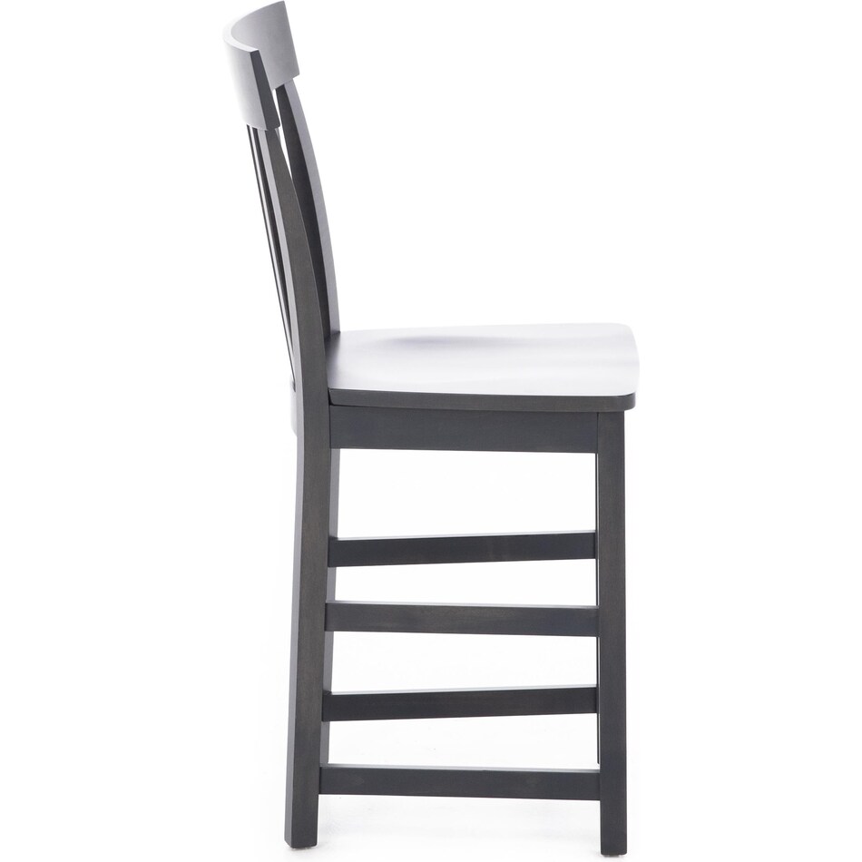 lj gascho furniture co grey  inch counter seat height stool   