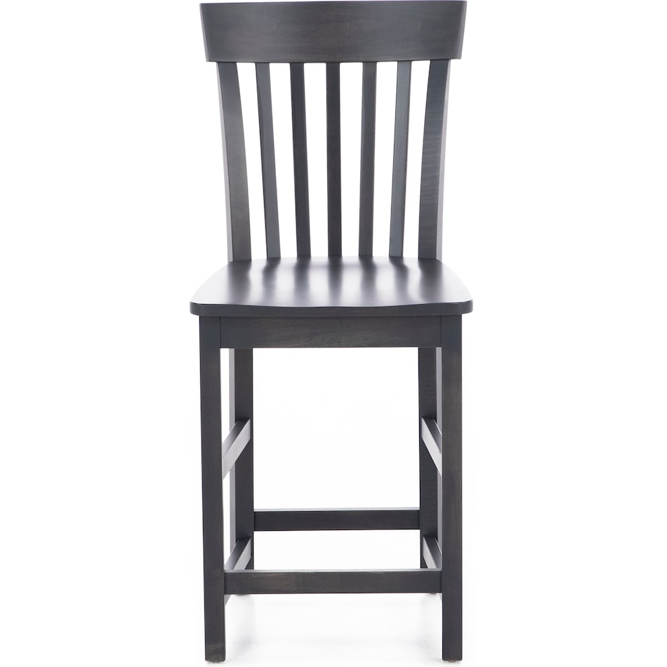 lj gascho furniture co grey  inch counter seat height stool   
