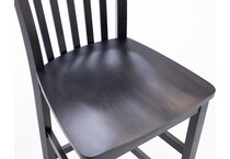 lj gascho furniture co grey  inch counter seat height stool   