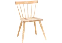 lj gascho furniture co natural m  inch standard seat height side chair   
