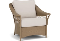 llyd  f fawn    canvas club chair   