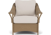 llyd  f fawn    canvas club chair   