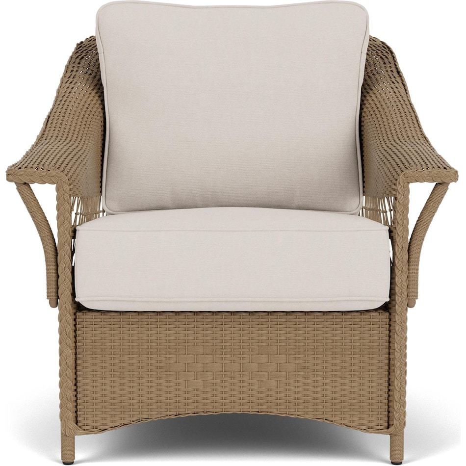 llyd  f fawn    canvas club chair   