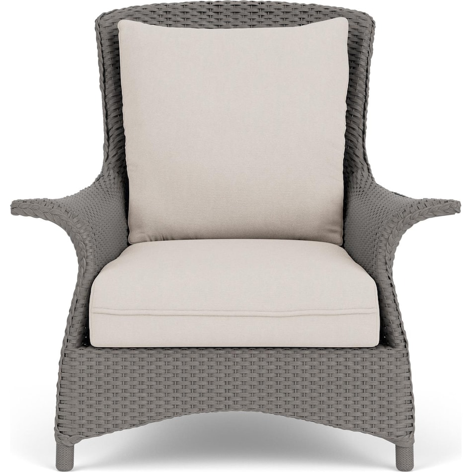 llyd  f pewter    canvas club chair   