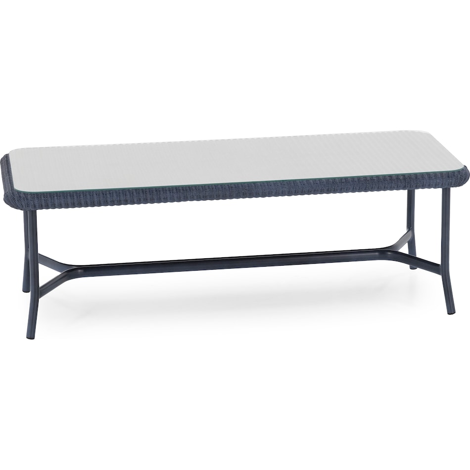 llyd blue coffee table   