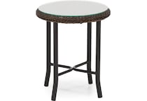 llyd brown end table   