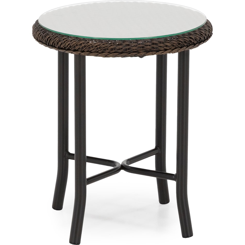 llyd brown end table   