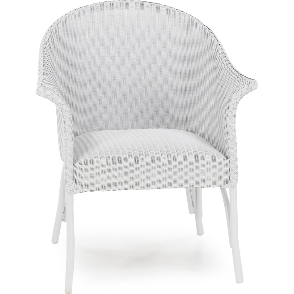 llyd white club chair   