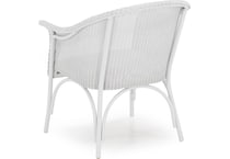 llyd white club chair   